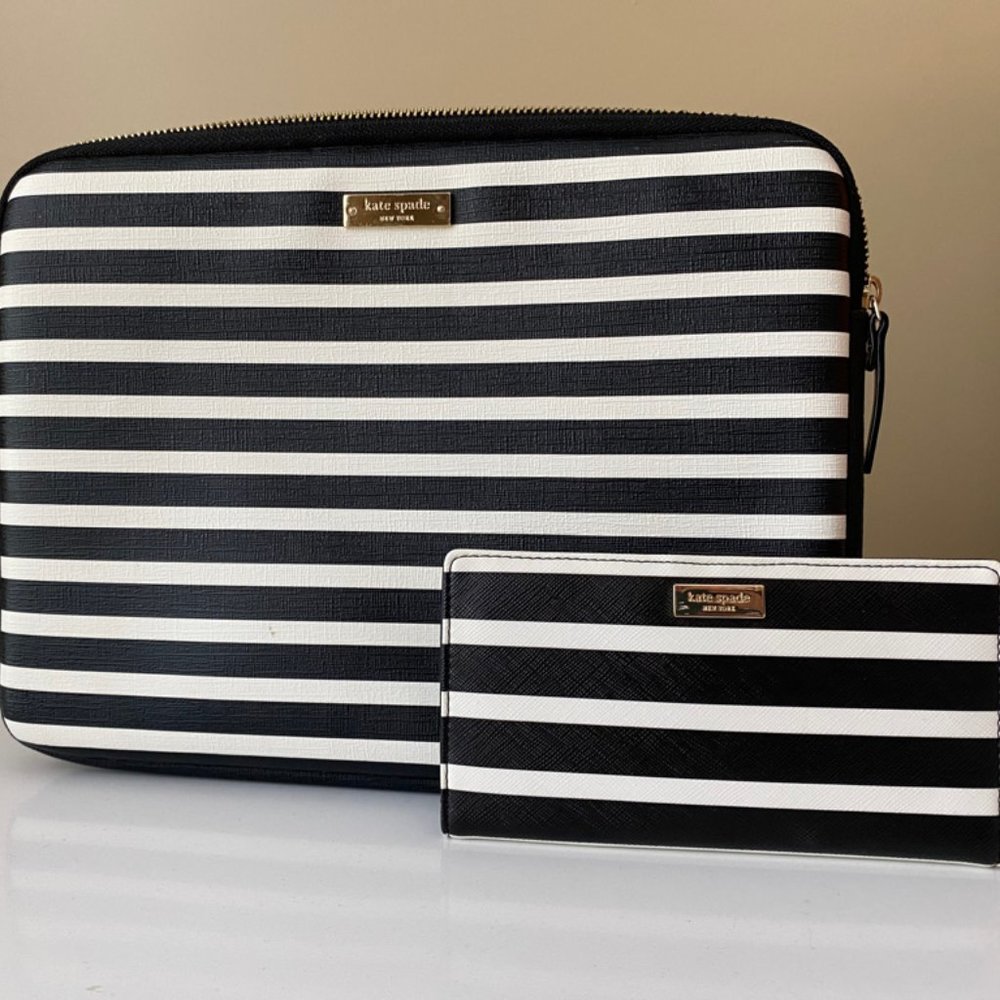 Kate Spade Laptop sleeve and wallet